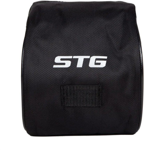 Велосумка на руль STG влагозащищенная, 19х9х14 см, 2.0 л, черный, модель 555-593, черный