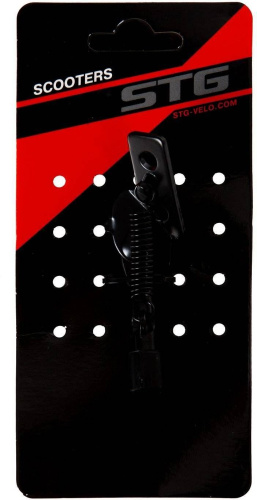 Подножка для самоката стальная, длина 55мм, черный