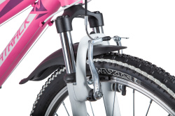NOVATRACK NOVARA 24" (2020), рама 13" (130-155 см), розовый NOVATRACK NOVARA 24" (2020), рама 13" (130-155 см), розовый
