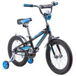 Велосипед NOVATRACK DODGER 16" (2019), рама 10.5" (98-110 см), черный Велосипед NOVATRACK DODGER 16" (2019), рама 10.5" (98-110 см), черный