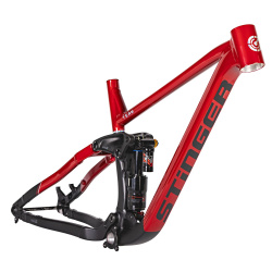 Рама велосипедная Stinger Magnum Team 27.5 (2024), рама L (175-185 см), красный-черный Рама велосипедная Stinger Magnum Team 27.5 (2024), рама L (175-185 см), красный-черный