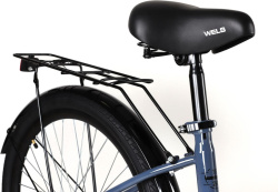 Велосипед WELS Cruise 24, рама 15", синий Велосипед WELS Cruise 24, рама 15", синий