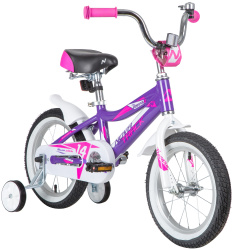 NOVATRACK NOVARA 14" (2020) (98-110 см), фиолетовый NOVATRACK NOVARA 14" (2020) (98-110 см), фиолетовый