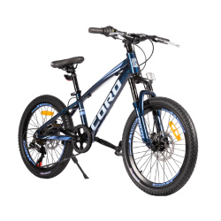 Велосипед Cord Aero Премиум 20" (2023) (110-130 см), синий