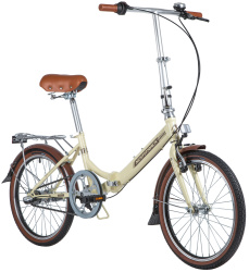 NOVATRACK AURORA New 3-spd 20" (2020), бежевый NOVATRACK AURORA New 3-spd 20" (2020), бежевый