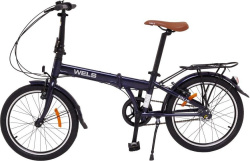 Велосипед WELS Folio 20-3 (NEXUS), рама 12", синий