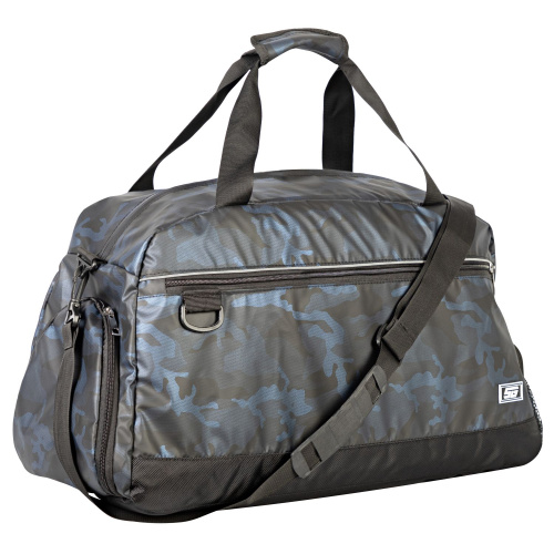 Сумка спортивная STG FB-007, размер 55х30х23 см, камуфляж-синий