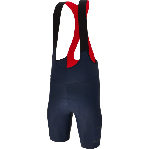 Велошорты Santini Aahonoui - Redux Ironman Bib-Shorts, темно-синий