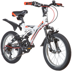 NOVATRACK DART 16" (2020) (98-110 см), белый NOVATRACK DART 16" (2020) (98-110 см), белый