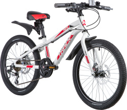 Велосипед NOVATRACK PRIME 20" (2019), рама 10" (110-130 см), белый Велосипед NOVATRACK PRIME 20" (2019), рама 10" (110-130 см), белый