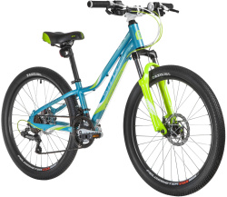 Велосипед Stinger Galaxy Evo 24" (2019), рама 11" (130-155 см), синий Велосипед Stinger Galaxy Evo 24" (2019), рама 11" (130-155 см), синий