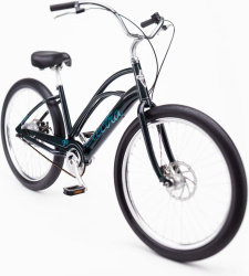 Электровелосипед Electra Cruiser GO! Step Thru, рама M (165-175 см), черный