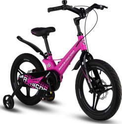 Велосипед Maxiscoo Space Делюкс 18" (2024) (110-130 см), розовый Велосипед Maxiscoo Space Делюкс 18" (2024) (110-130 см), розовый