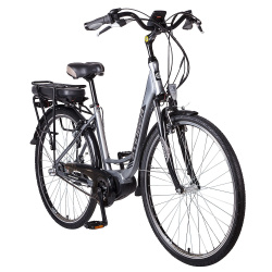 Электровелосипед Stinger 28" Valencia (2017), рама 18" (165-175 см), серый Электровелосипед Stinger 28" Valencia (2017), рама 18" (165-175 см), серый