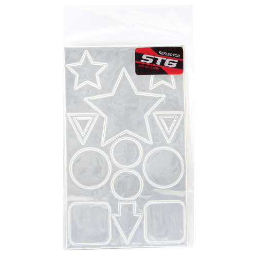 Светоотражатель  комлект наклеек "Фигуры".