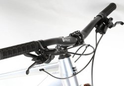 Велосипед Haro Double Peak 27.5 Sport (2021), рама 18" (165-175 см), серебристый