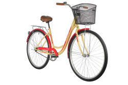 Велосипед FOXX VINTAGE 28" (2021), рама 18" (165-175 см), бежевый Велосипед FOXX VINTAGE 28" (2021), рама 18" (165-175 см), бежевый