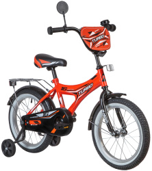 NOVATRACK TURBO 16" (2020) (98-110 см), красный NOVATRACK TURBO 16" (2020) (98-110 см), красный