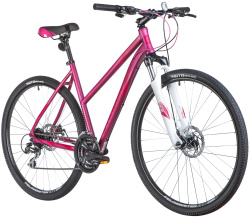 Велосипед Stinger Liberty Evo 28" (2020), рама 52 см (165-175 см), розовый Велосипед Stinger Liberty Evo 28" (2020), рама 52 см (165-175 см), розовый