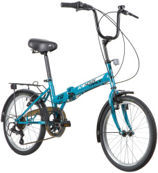 NOVATRACK TG-20 CLASSIC New 6-spd 20" (2020), синий NOVATRACK TG-20 CLASSIC New 6-spd 20" (2020), синий