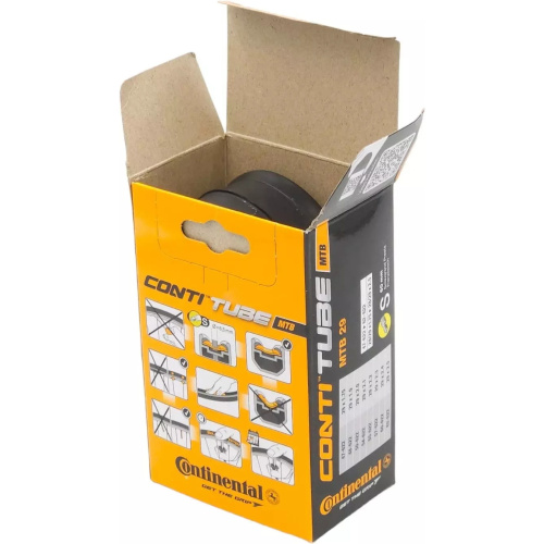 Камера Continental MTB 29, спорт ниппель 60мм, 1.75-2.50, 47-62/622, 02-0182191