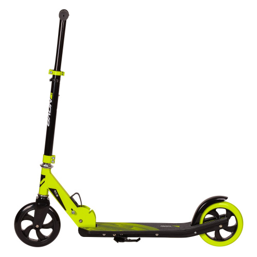 Самокат городской NOVATRACK POLIS 160 Plastic (2022), лимонный