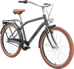 Велосипед Stark Comfort Man 3-speed (2024), рама 20" (175-185 см), серый Велосипед Stark Comfort Man 3-speed (2024), рама 20" (175-185 см), серый