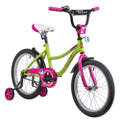 Велосипед NOVATRACK NEPTUNE 18" (2019), рама 11.5" (110-130 см), зеленый Велосипед NOVATRACK NEPTUNE 18" (2019), рама 11.5" (110-130 см), зеленый