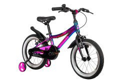 Велосипед NOVATRACK KATRINA V-brake 16" (2022) (98-110 см), фиолетовый Велосипед NOVATRACK KATRINA V-brake 16" (2022) (98-110 см), фиолетовый
