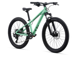Велосипед Giant STP 24 FS Liv (2023) (130-155 см), зеленый