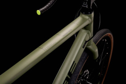 Велосипед Cube Nuroad Race 28" (2022), рама 58 см (185-195 см), зеленый Велосипед Cube Nuroad Race 28" (2022), рама 58 см (185-195 см), зеленый
