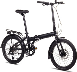 Велосипед Aspect Borneo 8 20 (2024), черный