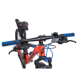 Велосипед NOVATRACK EXTREME Disc 24" (2019), рама 13" (130-155 см), оранжевый Велосипед NOVATRACK EXTREME Disc 24" (2019), рама 13" (130-155 см), оранжевый