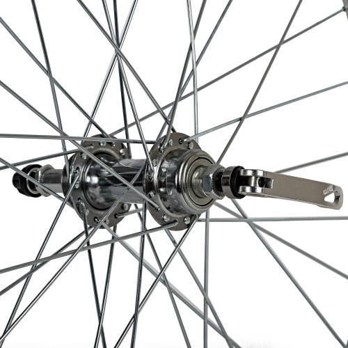 Колесо 24" заднее 32 спицы одинарный обод втулка SF-A09R