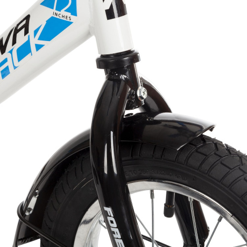 Велосипед NOVATRACK FOREST 12" (2021) (92-98 см), белый