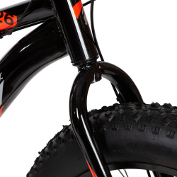 Велосипед FOXX JUMBO 26" (2021), рама 17" (165-175 см), черный Велосипед FOXX JUMBO 26" (2021), рама 17" (165-175 см), черный