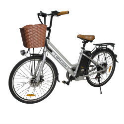 Электровелосипед HIPER Engine B67, серебристый