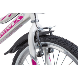 Велосипед NOVATRACK ALICE 20" (2019), рама 10" (110-130 см), белый Велосипед NOVATRACK ALICE 20" (2019), рама 10" (110-130 см), белый