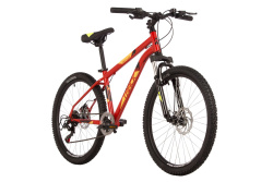 Велосипед Novatrack Battler D 24" (2023), рама 14" (130-155 см), красный Велосипед Novatrack Battler D 24" (2023), рама 14" (130-155 см), красный