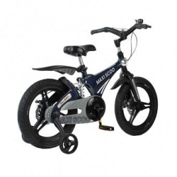 Велосипед Maxiscoo "Galaxy" (2022) Делюкс, 16" (98-110 см), синий Велосипед Maxiscoo "Galaxy" (2022) Делюкс, 16" (98-110 см), синий