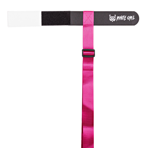 Связки для горных лыж White Owl KNDR-OZ, обхват 50х460 мм, лямка 38х1200 мм, черный с красным