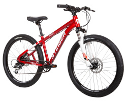 Велосипед STINGER BOXXER PRO 24" (2021), рама 14" (130-155 см), красный Велосипед STINGER BOXXER PRO 24" (2021), рама 14" (130-155 см), красный