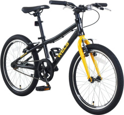 Велосипед WELS Meadow 20, рама 10" (110-130 см), черный Велосипед WELS Meadow 20, рама 10" (110-130 см), черный