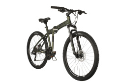 Велосипед FOXX ZING H2 26" (2021), рама 18" (165-175 см), зеленый Велосипед FOXX ZING H2 26" (2021), рама 18" (165-175 см), зеленый