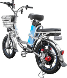 Электровелосипед Minako V8 Eco 12ah, серебристый Электровелосипед Minako V8 Eco 12ah, серебристый