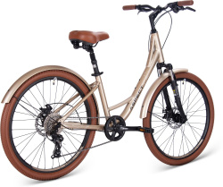 Велосипед Aspect Citylife (2025), рама M (165-175 см), золотистый