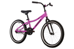Велосипед Novatrack Katrina 20" (2024), рама 10" (110-130 см), розовый Велосипед Novatrack Katrina 20" (2024), рама 10" (110-130 см), розовый