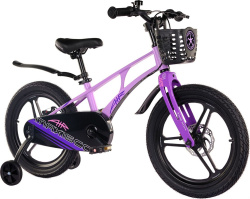 Велосипед Maxiscoo Air Pro 18" (2024) (110-130 см), фиолетовый Велосипед Maxiscoo Air Pro 18" (2024) (110-130 см), фиолетовый