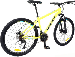 Велосипед Welt Peak 1.0 D 26 (2022), рама 20" (175-185 см), желтый