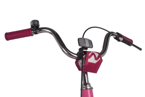 Велосипед NOVATRACK NOVARA 18" (2022) (110-130 см), розовый